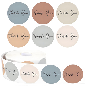 Tùy Chỉnh Kích Thước 1Cm 2Cm 3Cm Màu Nhãn Vòng Có thể Ghi Đầy Màu Sắc Nhãn Vòng Tròn Dính Dán Tấm - Product Image 3