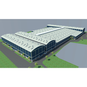 Đúc Sẵn Kết Cấu Thép Xây Dựng Hội Thảo Kho Giá Máy Bay Hangar - Product Image 2