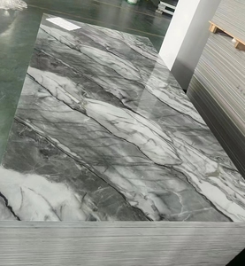 Pannello in PVC rivestimento <span class=keywords><strong>da</strong></span> <span class=keywords><strong>parete</strong></span> in marmo UV carta attaccante di colore e texture su misura bel design interno colore pietra naturale - Product Image 3