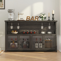 Vitrine à vin personnalisée avec étagères à niveaux pour bar à domicile, bibelots, objets de collection, souvenirs, décoration et loisirs créatifs
