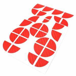 कार्बन फाइबर पैटर्न स्टिकर बीएमडब्ल्यू के लिए सभी भ्रूण कैप सामने के पीछे के हुड ट्रंक ग्रिल लोगो - Product Image 2