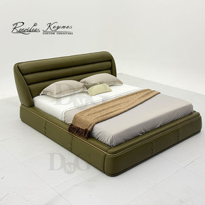Solid Wood <b>Queen</b> Folding Guest <b>Bed</b> with Memory Foam Mattress and Thickened Frame - Product Image 2