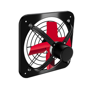 Ventilateur d'extraction carré silencieux <span class=keywords><strong>pour</strong></span> la maison cuisine fenêtre-type hotte salle de bain Ventilation puissant souffleur d'air batterie Source d'alimentation - Product Image 4