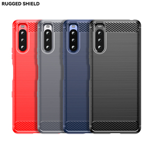 Coque de portable en TPU souple et résistant aux chocs, étui en Fiber de carbone pour <span class=keywords><strong>Sony</strong></span> Xperia 10 IV - Product Image 2