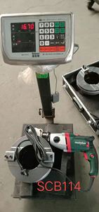 Machine de coupe d'extrémité portative 1500W à biseautage, type came, auto-centrante, certifiée CE, pour acier et acier au carbone - Product Image 2