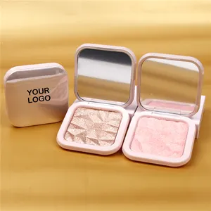 Shimmer Highlighter Powder Palette Highlighter Powder Shimmer Highlighter Primer Face Makeup Glitter