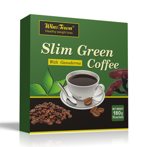 Kilo kaybı sağlıklı diyet kontrolü için ince ince yeşil kahve anlık yemek değiştirme nötr tatma kafeinli paketlenmiş çanta - Product Image 1