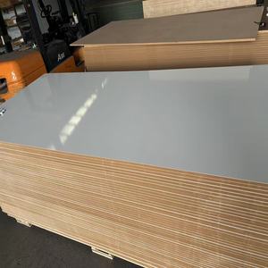 Серая глянцевая панель из МДФ для домашних животных средней плотности, устойчивая к царапинам, МДФ, ПЭТ-лист - Product Image 1