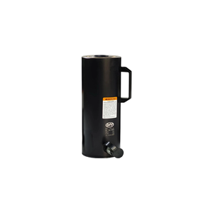 VIT-W VIT-W 60T Cylindre hydraulique à piston creux en aluminium, simple effet, course de 100 mm pour structure en acier - Product Image 1