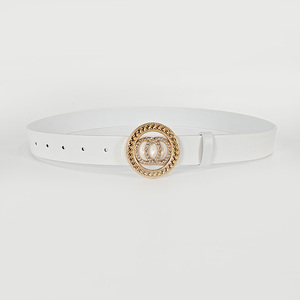 Ceintures de créateur pour femmes de haute qualité Marque de luxe Strass Strass Boucle Femme Jeans Y2K <span class=keywords><strong>Ceinture</strong></span> Filles Blanc Sangle Dernières - Product Image 6