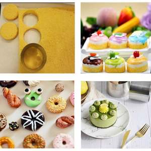 Ensemble de 11 <span class=keywords><strong>emporte</strong></span>-pièces ronds en acier inoxydable 430, <span class=keywords><strong>emporte</strong></span>-pièces circulaires pour biscuits, moules à beignets ronds pour la pâtisserie, hauteur de 3 cm - Product Image 6