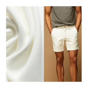 Nhà Máy Giá Spandex Vải 4-Cách Căng Giản Dị Quần Vải 88% Polyester + 12% Spandex Vải Đàn Hồi - Product Image 1