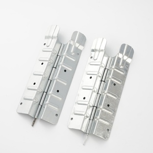 Trong kho gấp gỗ trường hợp bản lề vận chuyển thùng container mạ kẽm Pallet cổ áo bản lề cho hộp gỗ - Product Image 2