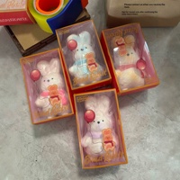 Jouet Squishy en PU à Rebond Lent, Design Mignon Ours Lapin Lait, Anti-Stress, Cadeau Fidget