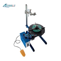 Plateau tournant de soudage avec capacité de charge de 50 kg, inclinaison de 0 à 90 degrés, 1 à 6 tr/min, support de torche, positionneur rotatif de soudage pour la découpe et le meulage