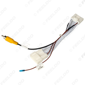 丰田汉兰达原厂汽车摄像机视频输出的自动16针反向摄像机输出视频适配器接线电缆 - Product Image 3