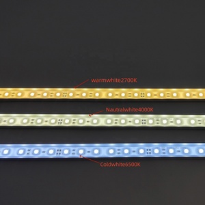 Lampu bar kaku <span class=keywords><strong>Led</strong></span> tahan air Ip68, panjang kecil 12 inci 30cm untuk pencahayaan tangki ikan/akuarium - Product Image 4