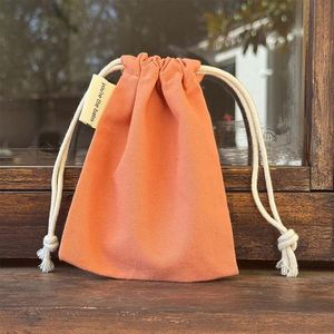 Sac à cordon personnalisé avec logo en sublimation, en toile de coton biologique, pour bijoux, pochette anti-poussière, sac promotionnel - Product Image 5