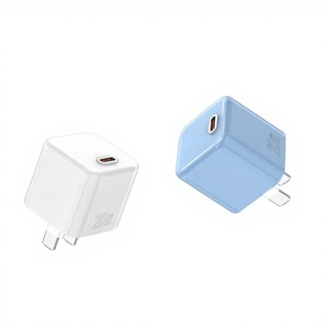 Chargeur GaN PD3.0 20W - Adaptateur de charge rapide <span class=keywords><strong>USB</strong></span>-<span class=keywords><strong>C</strong></span> compact de style Ice Cube pour 8-14 et 15-17 - Product Image 1