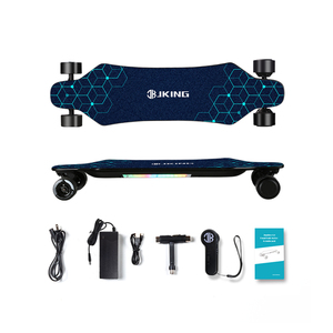 Skateboard listrik 4x4 roda Longboard, Skateboard listrik populer daya tahan 2000W dengan Hub baterai 7500mAh siap Jalan - Product Image 6