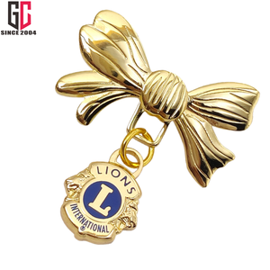 15 yıl fabrika özelleştirilmiş 3D galvanik yaka <span class=keywords><strong>Pin</strong></span> <span class=keywords><strong>Metal</strong></span> aslan kulübü rozeti yay el yapımı döküm tekniği özel zanaat hediye - Product Image 4