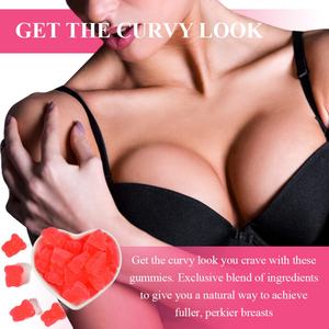 Gummies naturelles Chinaherbs pour l'augmentation mammaire, peau raffermie et tour de poitrine élargi, Gummies pour des seins volumineux - Product Image 5