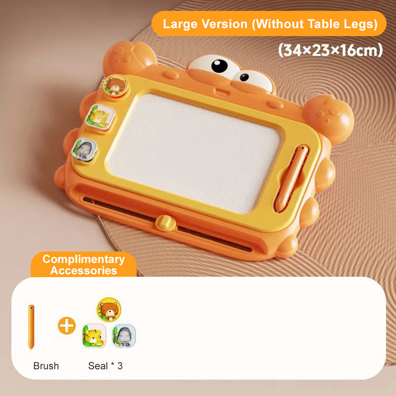 Grande-scatola di colore arancione