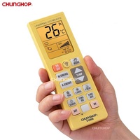 Control Remoto Universal para Aire Acondicionado K-2988E con Código Fijo, 15 Botones, Transmisión 8M+