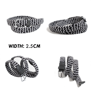 Cinturón de tela para mujer de moda de lujo OEM con diseño de hebilla de aleación - Product Image 2