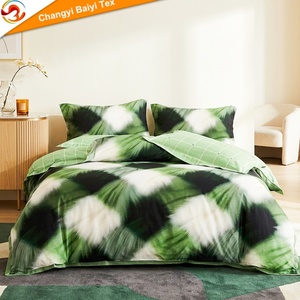 Prix direct usine – Ensemble <span class=keywords><strong>de</strong></span> literie <span class=keywords><strong>de</strong></span> luxe King Size, motif personnalisé, vente en gros <span class=keywords><strong>de</strong></span> housses <span class=keywords><strong>de</strong></span> <span class=keywords><strong>couette</strong></span> Queen Size - Product Image 3