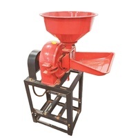 Mini moulin à riz portable, équipement de mouture de céréales domestique pour le traitement du riz à petite échelle - Vente chaude