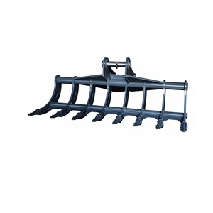 Râteau d'excavatrice SLN neuf à haute efficacité pour usage en construction de 13 tonnes, largeur personnalisable 1800 mm, longueur, garantie 1 an - Product Image 1