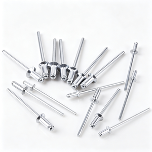 Remaches ciegos de aluminio con cabeza avellanada y extremo abierto GB12617, remaches de aluminio para ensamblaje industrial, suministro de fábrica - Product Image 5
