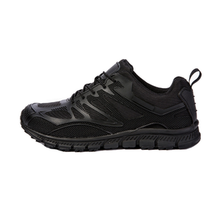 TSB5 Summer BreathAble Light WeIght <b>Combat</b> Light Weight Desert Boots <b>Black</b> Shoes - Product Image 5