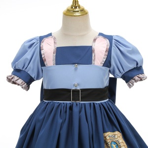 <span class=keywords><strong>Costume</strong></span> da <span class=keywords><strong>Poliziotta</strong></span> Judy Hopps per Bambine, Vestito da Coniglietta per Carnevale, Compleanno, <span class=keywords><strong>Halloween</strong></span>, Festa in Maschera - Product Image 4