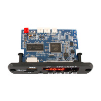 MP5 para placa amplificadora Bluetooth Módulo decodificador de MP3 TF/USB Soporte 1080P Video Control remoto por infrarrojos Kits de módulos electrónicos