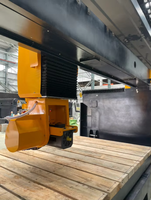 Sistema de Control de Corte para Sierras de Puente de 5 Ejes XIANDA con Computadora Industrial para Granito y Mármol