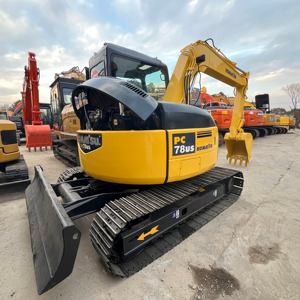 Miniexcavadora Usada Komatsu PC78US PC 78US-10 / Máquina Hidráulica de Orugas de 7 Toneladas Komatsu Pc78-6 Pc78-8 en Venta - Product Image 6