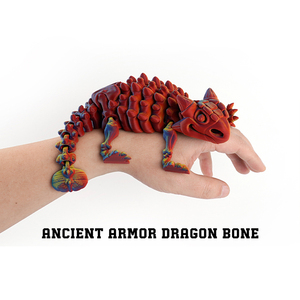 Figurine de dinosaure articulée Ankylosaurus imprimée en 3D, objet de collection préhistorique, décoration de bureau pour adolescents et adultes - Product Image 4