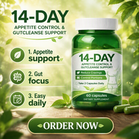 HerborigenOEM Capsules pour le soutien de l'appétit et le bien-être intestinal pour la gestion du poids et le soutien digestif quotidien 60 capsules