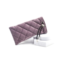 Pochette pour lunettes de soleil en velours personnalisée avec cordon de serrage sac d'emballage pour lunettes optiques étuis pour lunettes de soleil boîte d'emballage de luxe pour lunettes de soleil