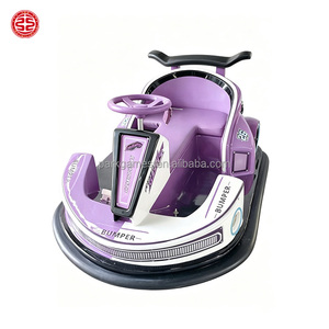 <span class=keywords><strong>Kart</strong></span> électrique pour enfants avec fonction de télécommande, voitures tamponneuses parent-enfant à bulles - Product Image 4