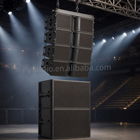 KA210+SB18+  Système de sonorisation avec deux enceintes de 10 pouces et un caisson de basses de 18 pouces avec module amplificateur de puissance OEM pour scène, bar, spectacle en plein air