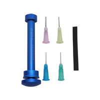 Dispensador de Flux para Soldadura de Aleación de Aluminio, Tipo Jeringa, Herramienta de Propulsión para Soldar