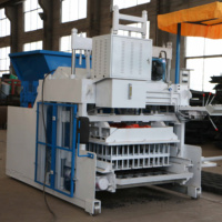 Nouvelle machine automatique de fabrication de blocs de béton creux et de briques FL10-15 avec PLC et moteur