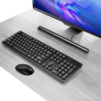 8810 clavier et souris USB sans fil Combo conception ergonomique étanche pour le bureau à domicile et le produit de jeu multimédia
