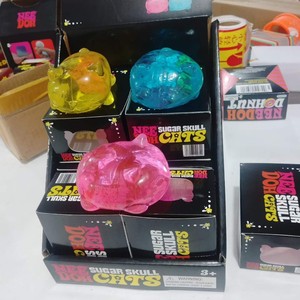 Nuevo Juguete Transfronterizo de Descompresión de Medusas de Azúcar Le Malt, de Rebote Lento, para Gatos - Product Image 1