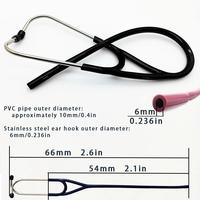 Tubes et crochets auriculaires pour stéthoscope manuel certifiés CE, design cardiologique, garantie 1 an, vente en gros, personnalisables – Meilleures ventes