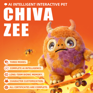 Robot éducatif IA pour enfants, animal <span class=keywords><strong>de</strong></span> compagnie interactif intelligent avec mémoire bionique, apprend les préférences <span class=keywords><strong>de</strong></span> <span class=keywords><strong>vie</strong></span>, enseigne la poésie et la mathématique - Product Image 2