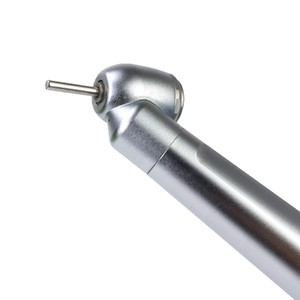 Dental Handpiece 45 Degree Angled High Speed Turbine Single Point Water <b>Spray</b> For Tooth Extraction <b>Silver</b> - Product Image 4